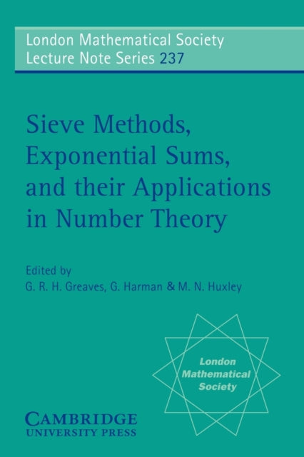 Book cover of: Sieve Methods, Exponential Sums, and their Applications in Number Theory