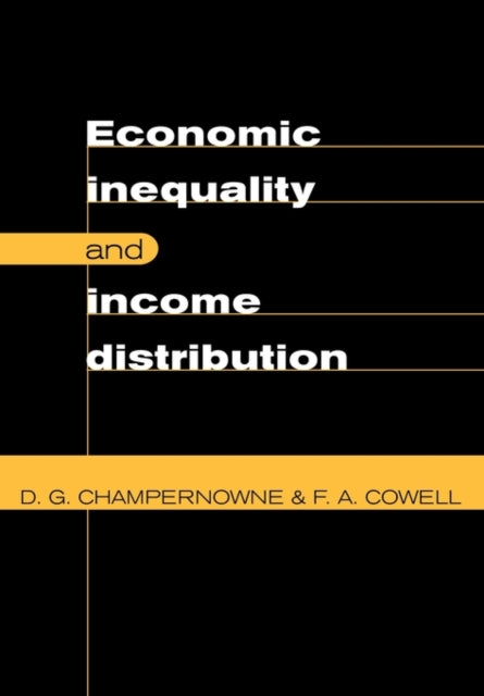 Book cover of: Economic Inequality and Income Distribution