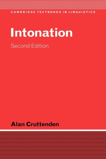 Book cover of: Intonation