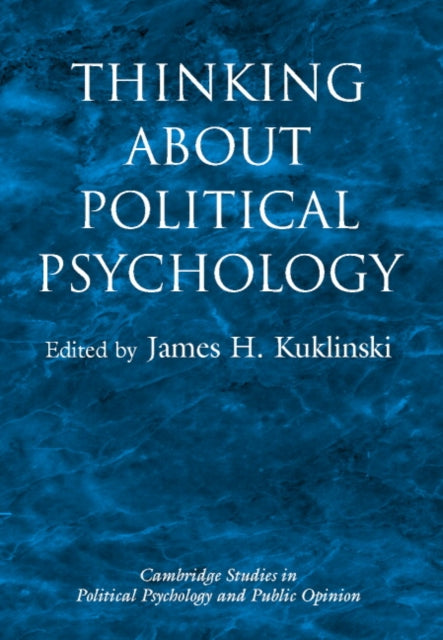 Book cover of: Thinking about Political Psychology