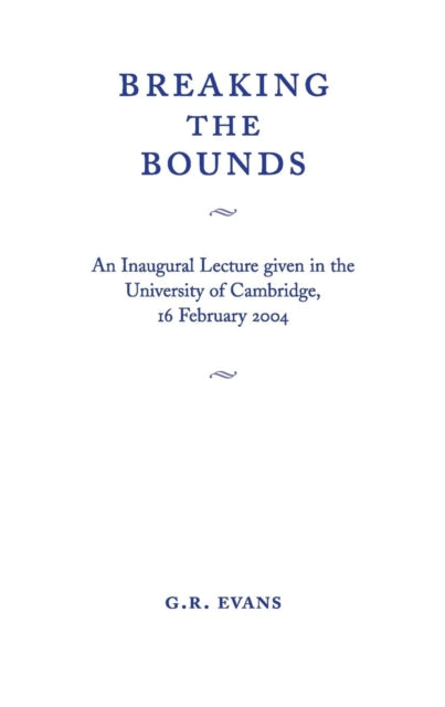 Book cover of: Breaking the Bounds