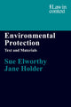 Book cover of: Environmental Protection. By: Sue Elworthy