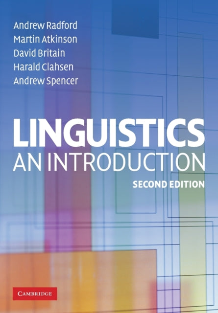Book cover of: Linguistics