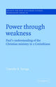 Book cover of: Power through Weakness. By: Timothy B. Savage