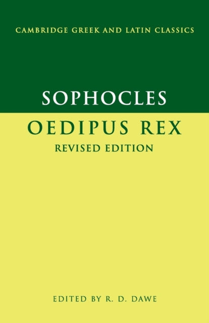 Book cover of: Sophocles: Oedipus Rex. By: Sophocles