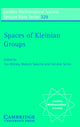 Book cover of: Spaces of Kleinian Groups