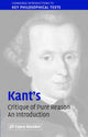 Book cover of: Kant's 'Critique of Pure Reason'. By: Jill Vance Buroker
