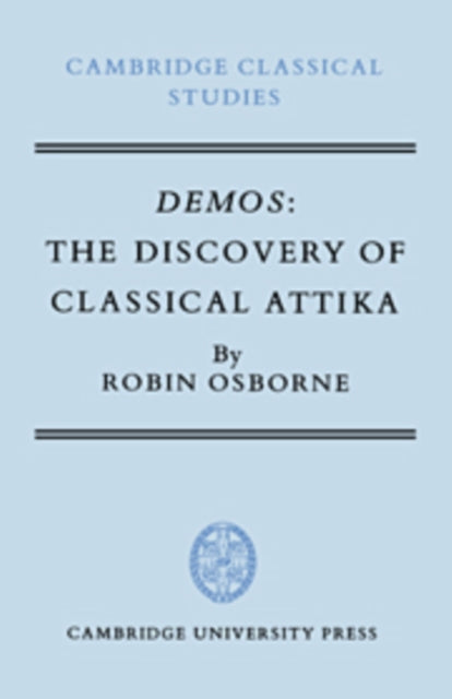 Book cover of: Demos. By: Robin Osborne