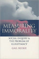Book cover of: Measuring Immorality