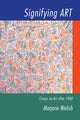 Book cover of: Signifying Art