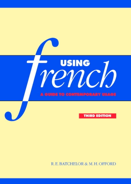 Book cover of: Using French