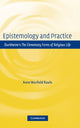 Book cover of: Epistemology and Practice. By: Anne Warfield Rawls
