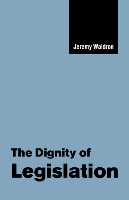 Book cover of: Dignity of Legislation