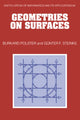 Book cover of: Geometries on Surfaces. By: Burkard Polster