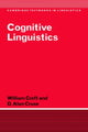 Book cover of: Cognitive Linguistics. By: William Croft