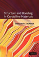 Book cover of: Structure and Bonding in Crystalline Materials. By: Gregory S. Rohrer