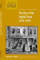 Book cover of: Rise of the English Town, 1650–1850