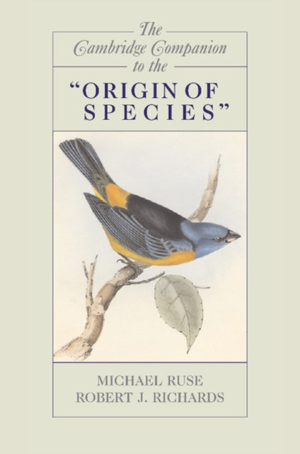 Book cover of: Cambridge Companion to the 'Origin of Species'. By: Michael Ruse