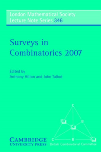 Book cover of: Surveys in Combinatorics 2007