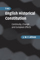 Book cover of: English Historical Constitution. By: J. W. F. Allison