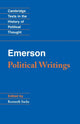 Book cover of: Emerson: Political Writings. By: Ralph Waldo Emerson