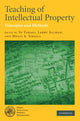 Book cover of: Teaching of Intellectual Property