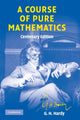 Book cover of: Course of Pure Mathematics Centenary edition. By: G. H. Hardy