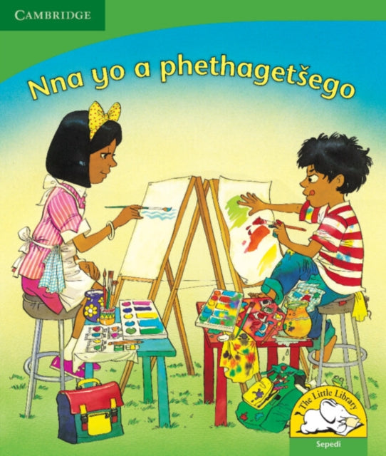 Book cover of: Nna yo a phethagetsego (Sepedi). By: Martie Preller