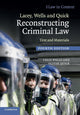 Book cover of: Lacey, Wells and Quick Reconstructing Criminal Law. By: Celia Wells