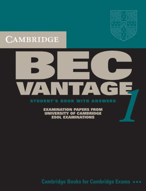Cambridge BEC Vantage 1