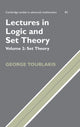 Book cover of: Lectures in Logic and Set Theory: Volume 2, Set Theory. By: George Tourlakis