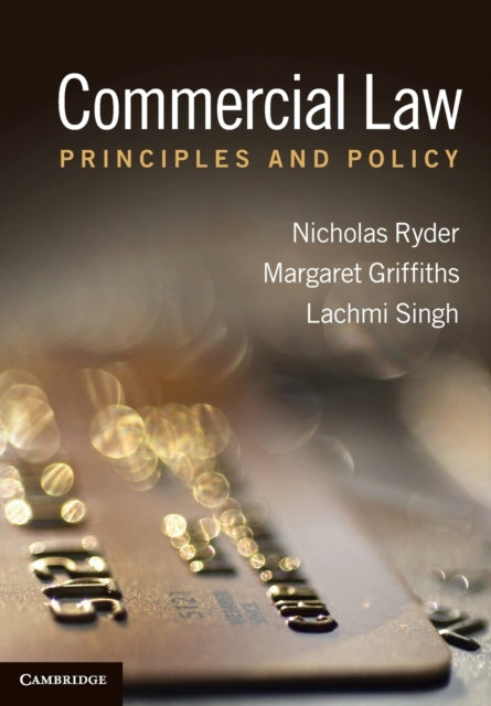 Book cover of: Commercial Law. By: Nicholas Ryder
