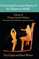 Book cover of: Social and Economic History of the Theatre to 300 BC. By: Eric Csapo