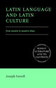 Book cover of: Latin Language and Latin Culture