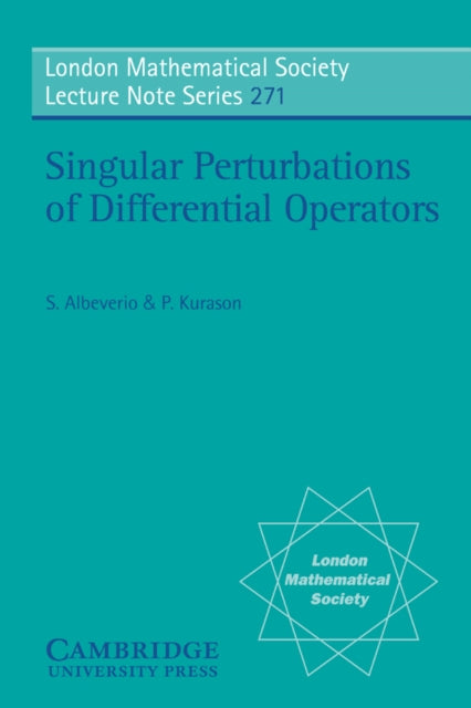 Book cover of: Singular Perturbations of Differential Operators