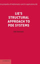 Book cover of: Lie's Structural Approach to PDE Systems