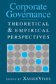 Book cover of: Corporate Governance. By: Xavier Vives