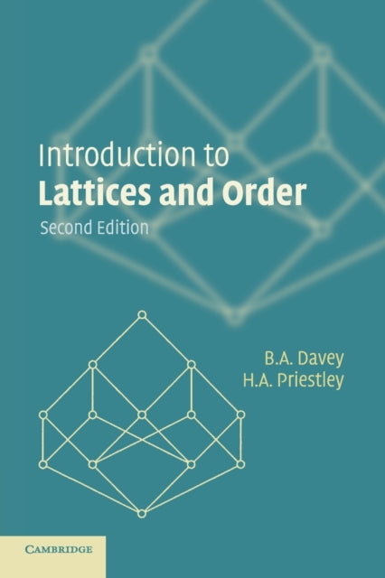 Book cover of: Introduction to Lattices and Order