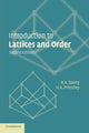 Book cover of: Introduction to Lattices and Order