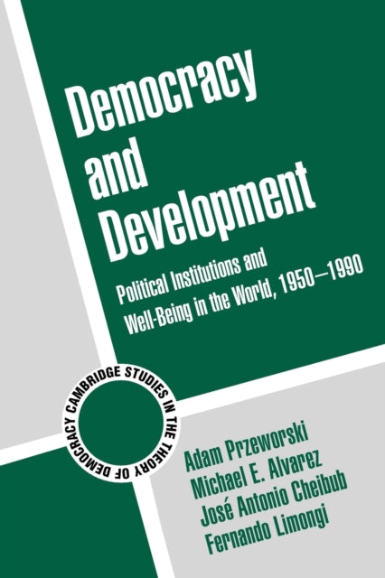Book cover of: Democracy and Development. By: Adam Przeworski