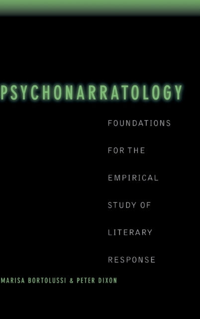 Book cover of: Psychonarratology. By: Marisa Bortolussi