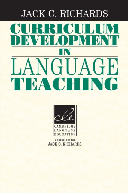 Book cover of: Curriculum Development in Language Teaching