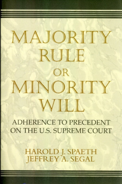 Book cover of: Majority Rule or Minority Will