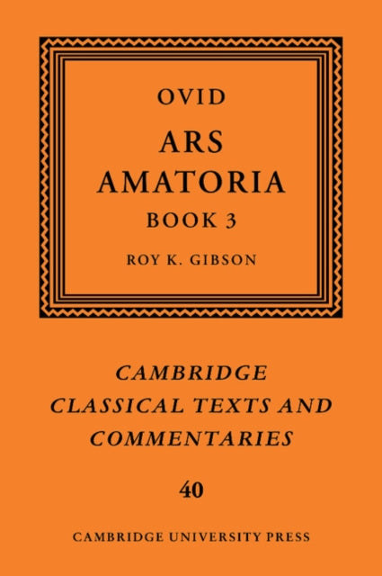 Book cover of: Ovid: Ars Amatoria, Book III
