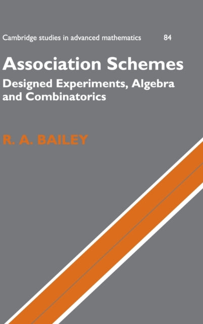 Book cover of: Association Schemes. By: R. A. Bailey