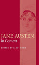 Book cover of: Jane Austen in Context