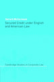 Book cover of: Secured Credit under English and American Law