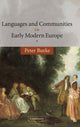 Book cover of: Languages and Communities in Early Modern Europe
