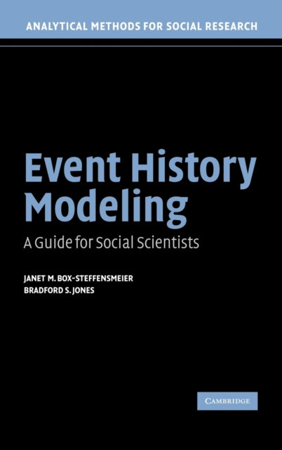 Book cover of: Event History Modeling. By: Janet M. Box-Steffensmeier
