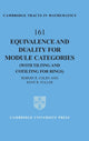 Book cover of: Equivalence and Duality for Module Categories with Tilting and Cotilting for Rings. By: Robert R. Colby